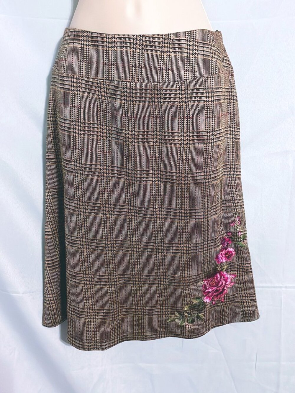 Michele Cute Brown Skirt Size 14